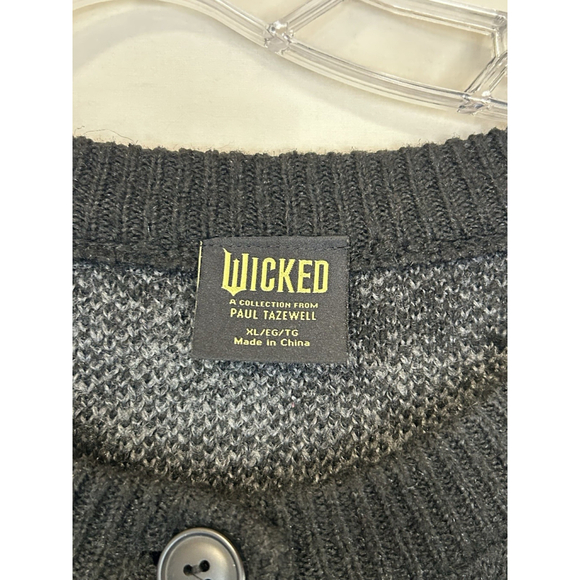 Wicked the Movie Paul Tazewell Collection Glinda Elphaba Cardigan Sweater XL - Picture 3 of 8